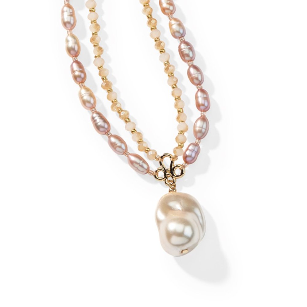 Luna Freshwater Pearl Necklace